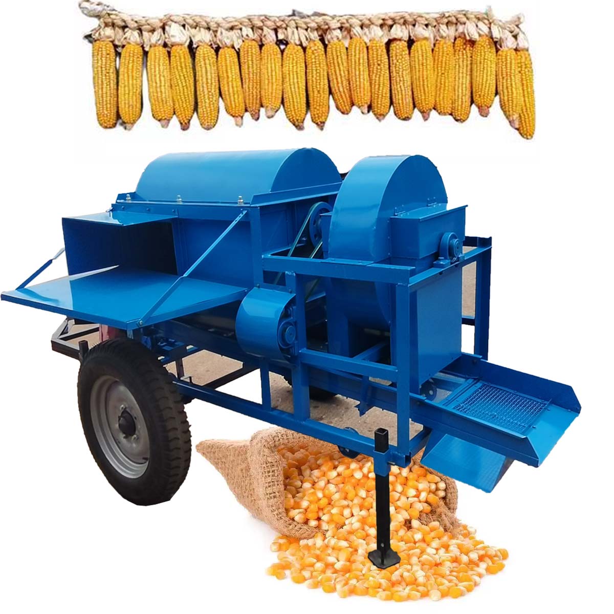 Corn Sheller Machine - Máquinas agrícolas diesel elétrica debulhador de
