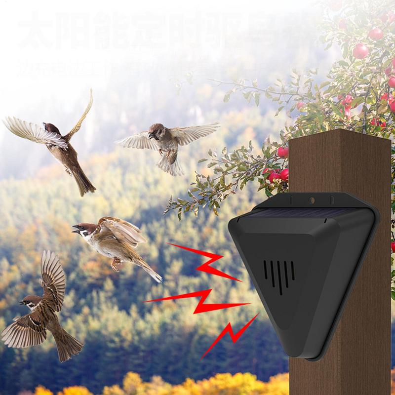 Solar Bird Scarer - Novo temporizador solar repelente de pássaros