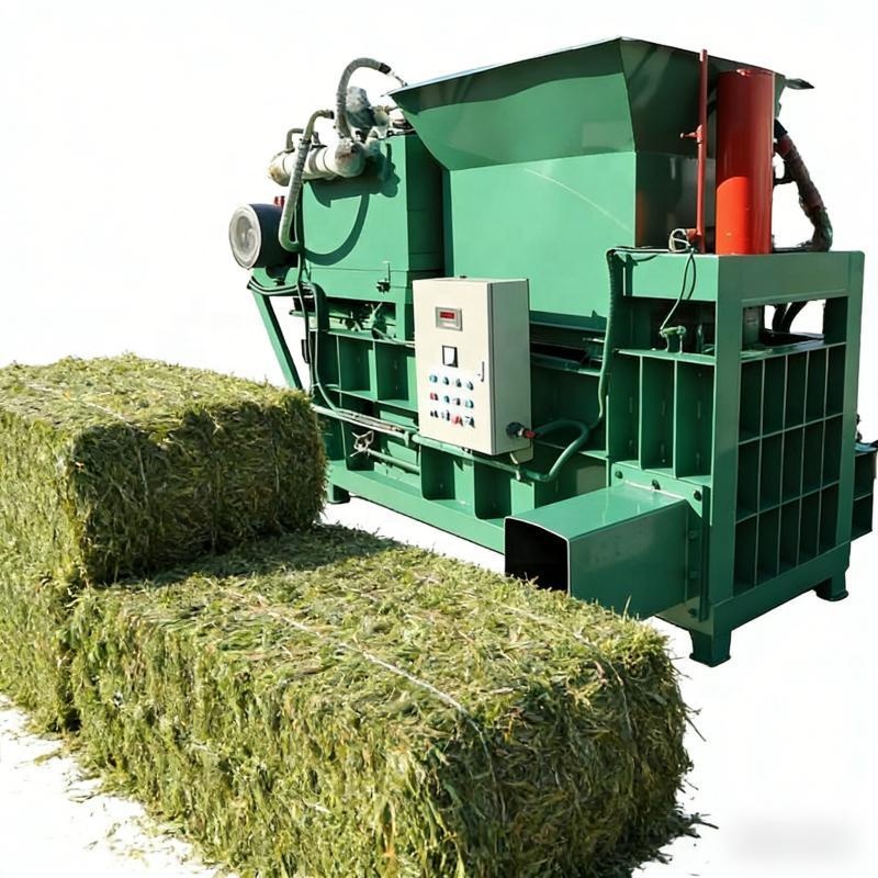 Silage Baler Machine - Máquina de Compressão Hidráulica para Ensacamento