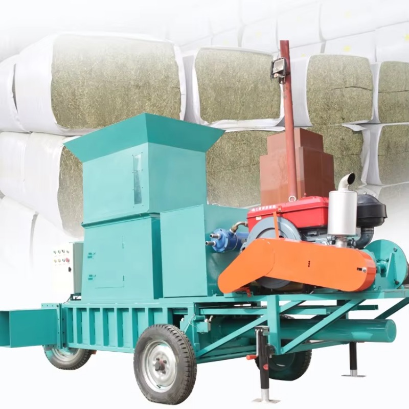 Silage Baler Machine - Enfardadeira Móvel a Diesel Hidráulica para