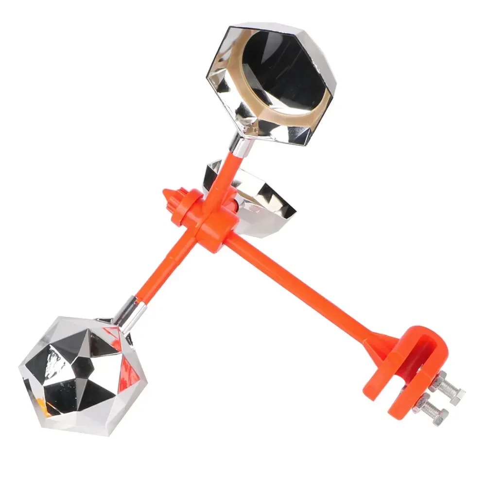 Solar Bird Scarer - 360 ° Espantalho Refletivo Giratório com