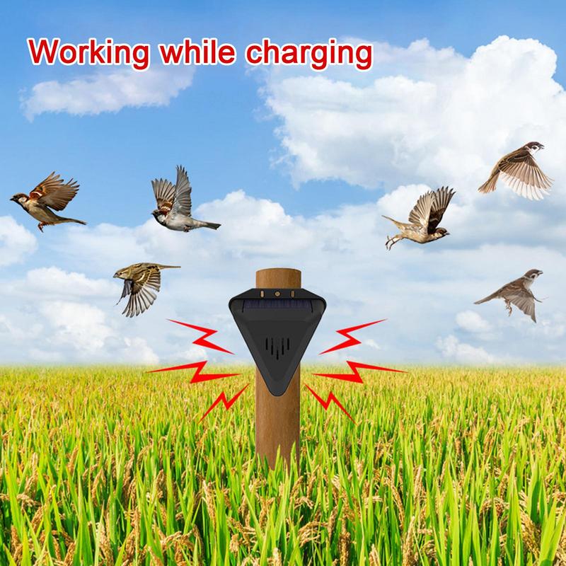 Repelente de pássaros com temp - Solar Bird Scarer avaliação e preço