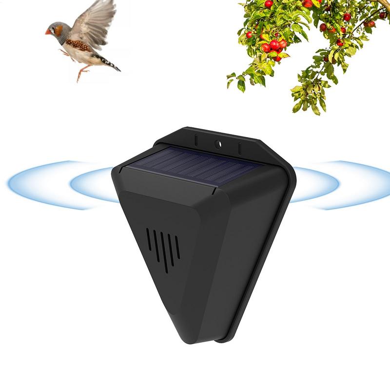 Novo temporizador solar repele - Solar Bird Scarer avaliação e preço