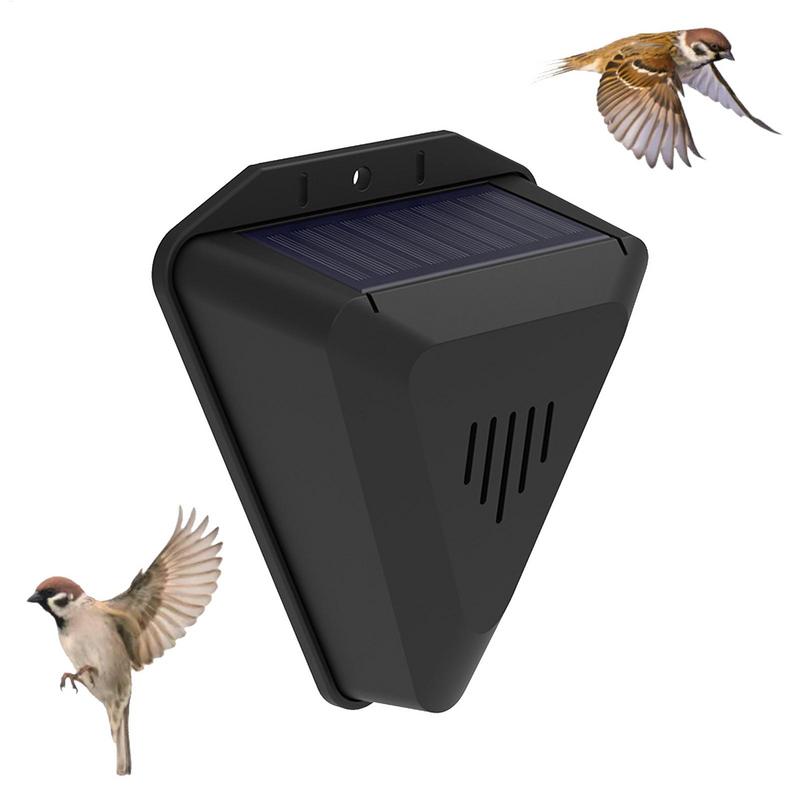 Novo temporizador solar repele - Solar Bird Scarer avaliação e preço