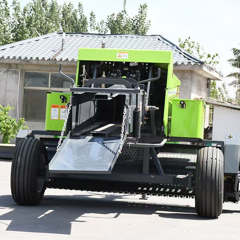 Mini Enfardadeira Móvel Quadra - Silage Baler Machine avaliação e preço