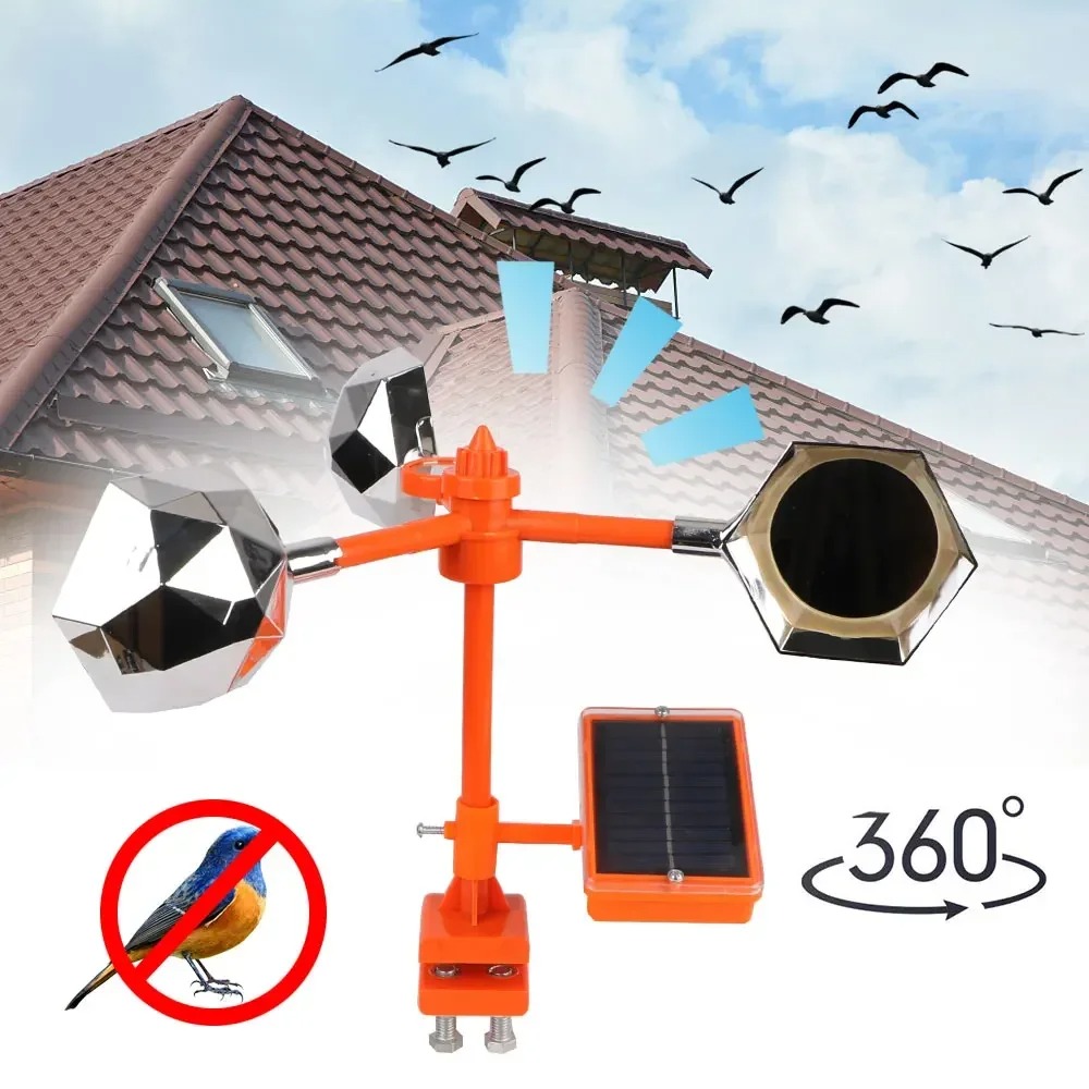 Energia Solar e Eólica 360 °   - Solar Bird Scarer avaliação e preço