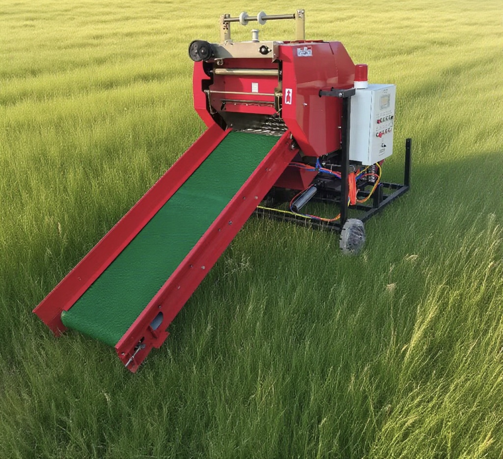 Baler redondo de silagem elétr - Silage Baler Machine avaliação e preço