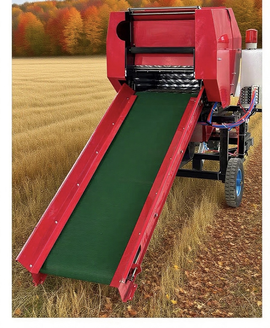 Baler redondo de silagem elétr - Silage Baler Machine avaliação e preço