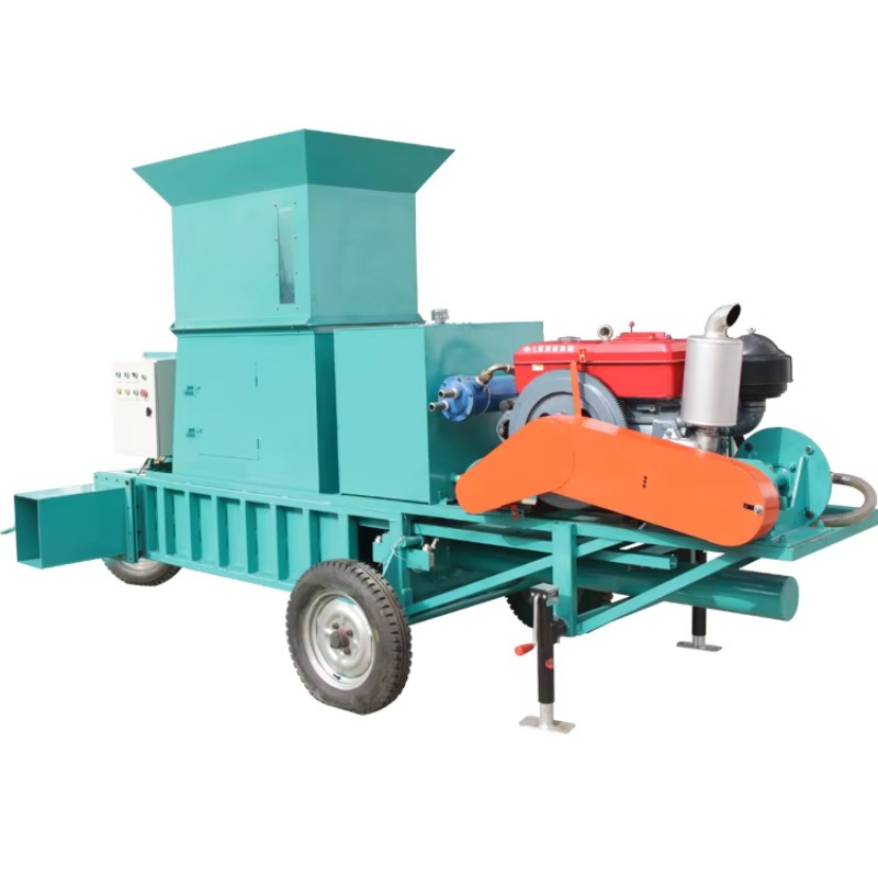 Enfardadeira Móvel a Diesel Hi - Silage Baler Machine avaliação e preço