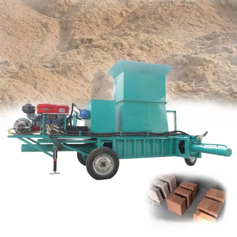 Enfardadeira Móvel a Diesel Hi - Silage Baler Machine avaliação e preço