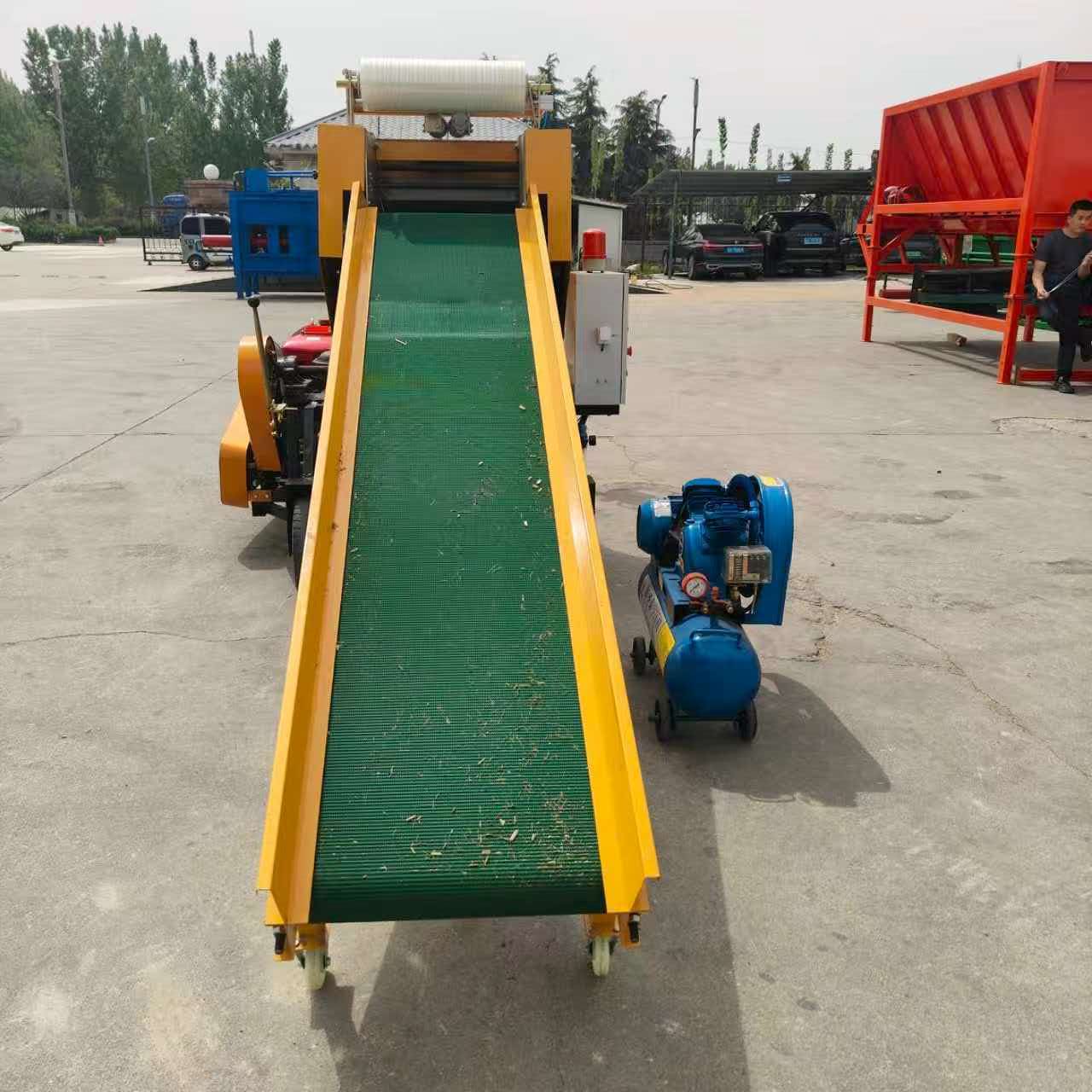 Máquina Enfardadeira e Embalad - Silage Baler Machine avaliação e preço