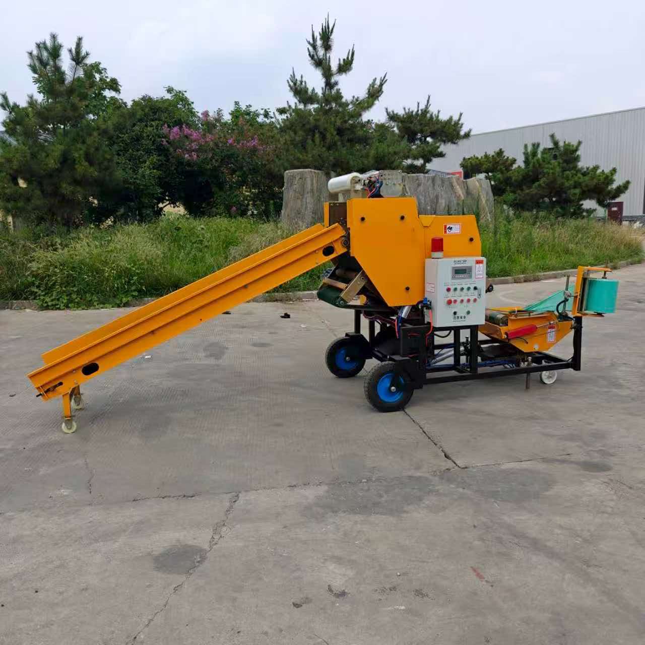Máquina Enfardadeira e Embalad - Silage Baler Machine avaliação e preço